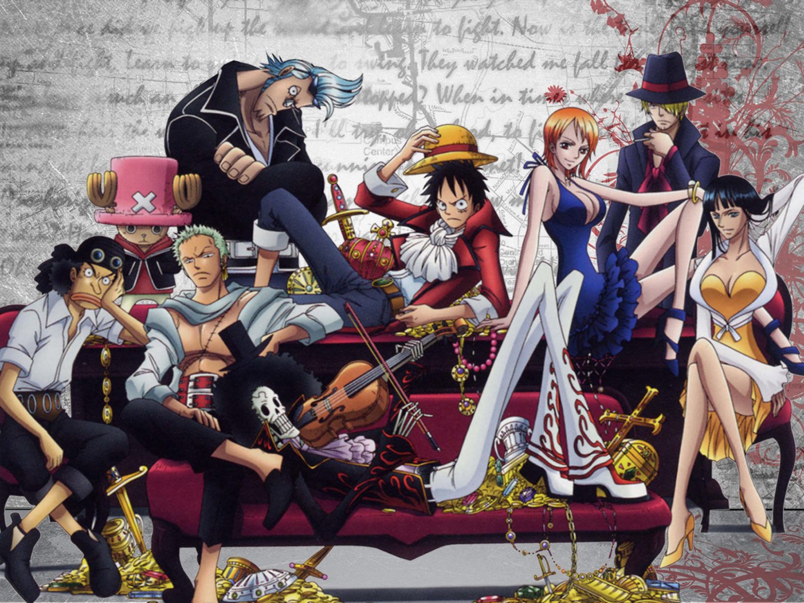 One Piece Straw Hats Cool - HD Wallpaper 