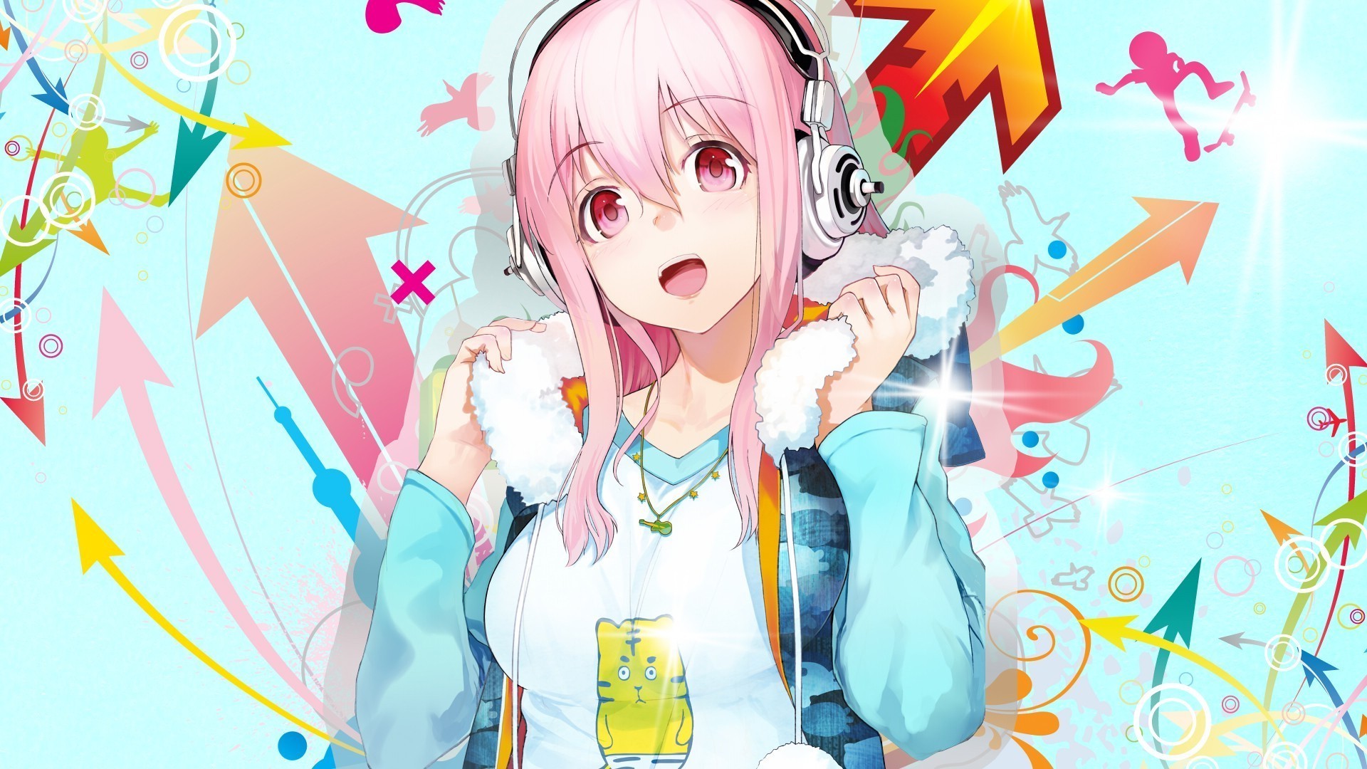 Anime Girl Music - HD Wallpaper 