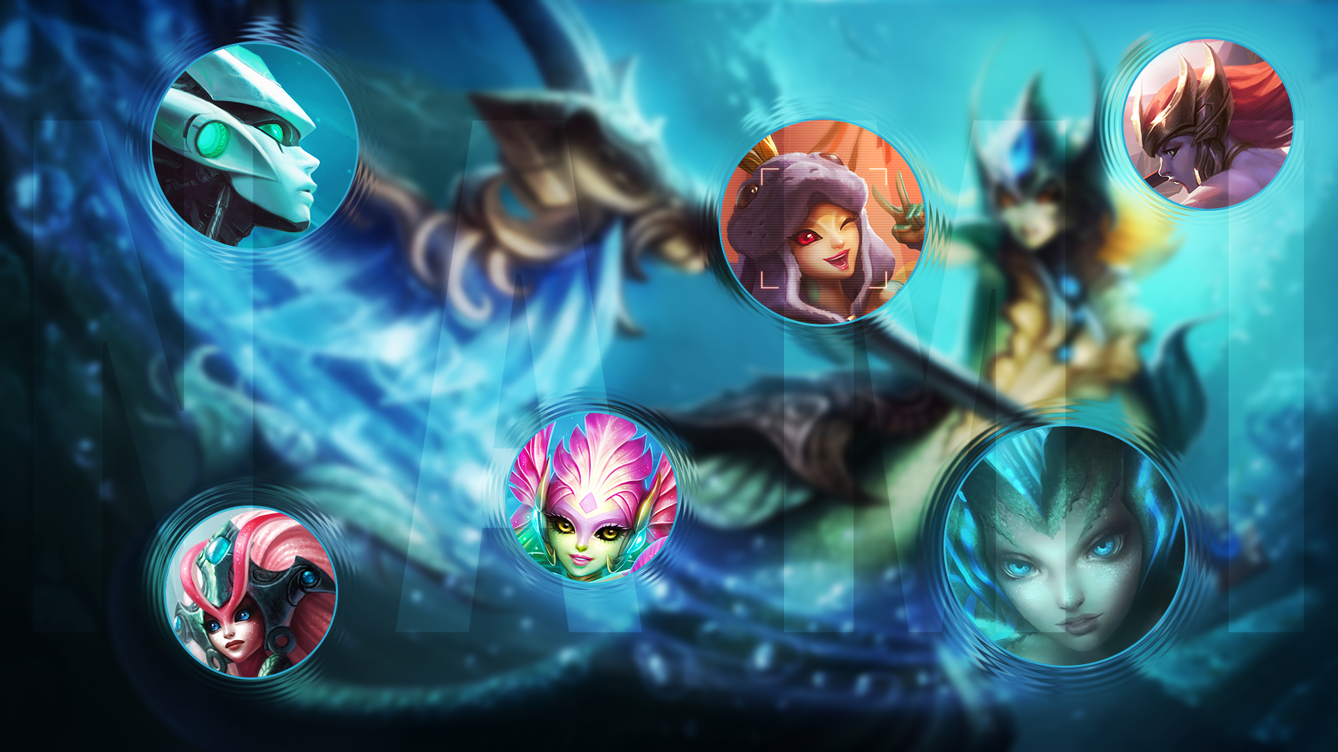 Nami Lol Anime - 1920x1080 Wallpaper Nami Lol Anime - 1920x1080 Wallpaper