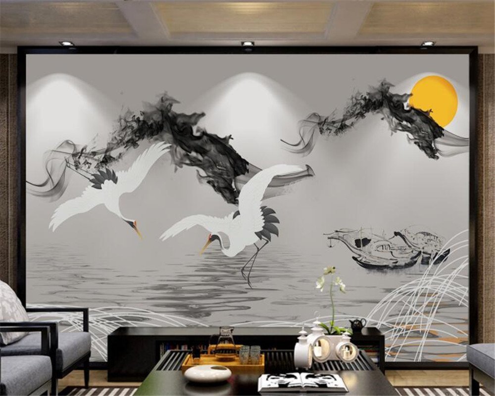 Dipinto Montagna Sul Muro - HD Wallpaper 