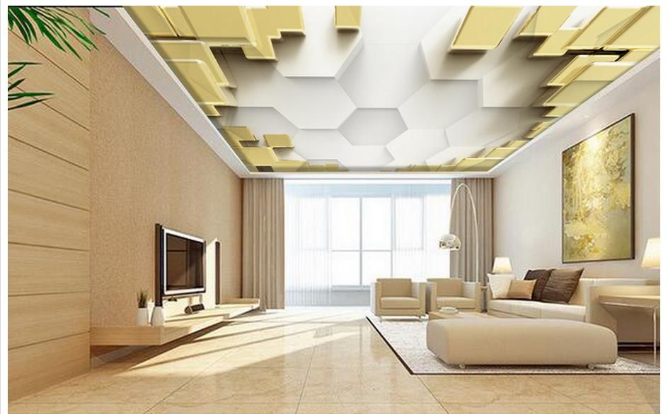 Bedroom Ceiling Sky Design - HD Wallpaper 