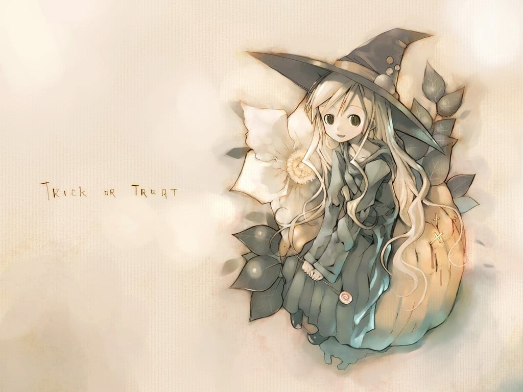 Fondos De Anime Halloween - HD Wallpaper 