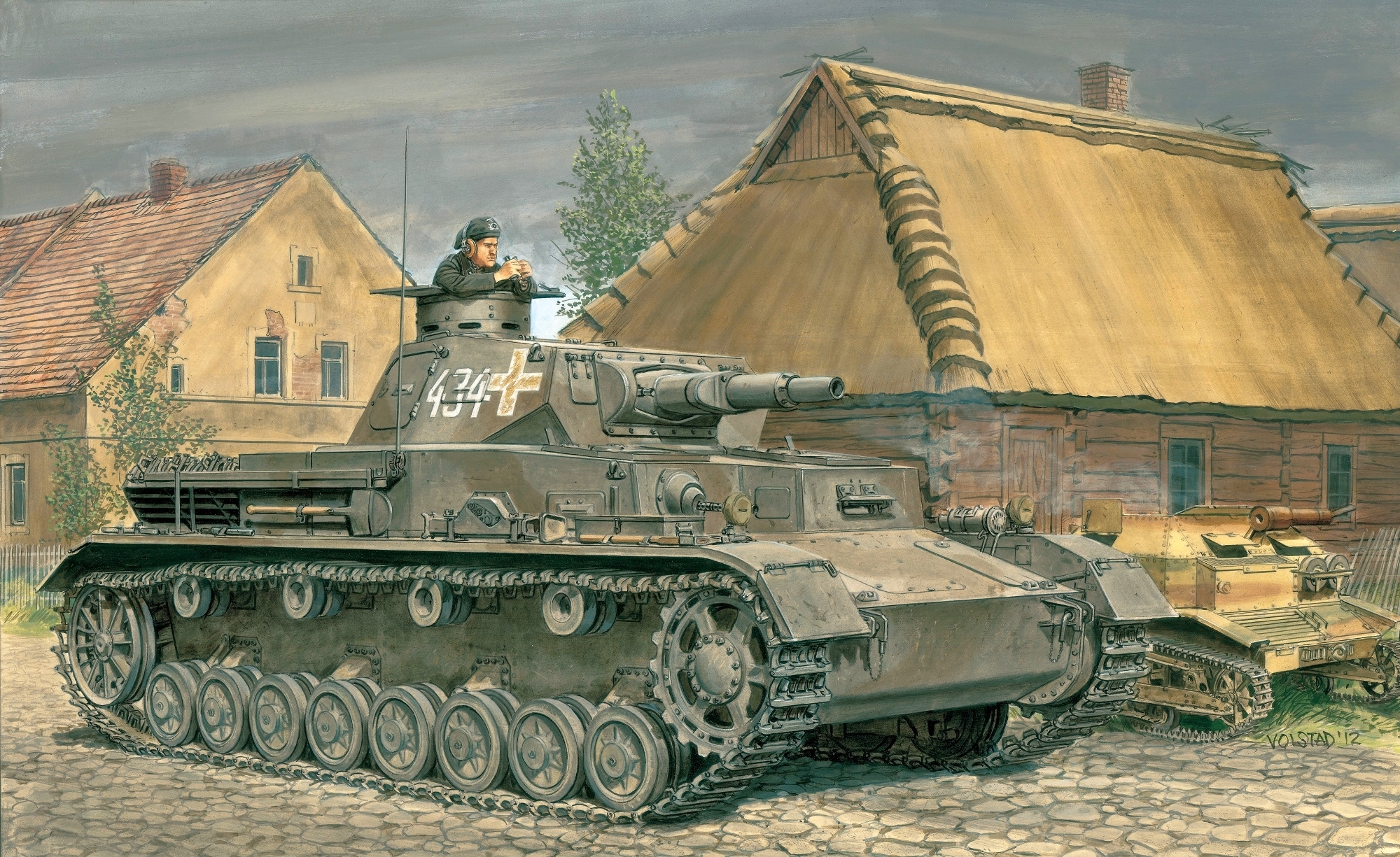 Wallpaper Of Medium Tank, Т-4 Sd - Dragon Panzer Iv Ausf - HD Wallpaper 