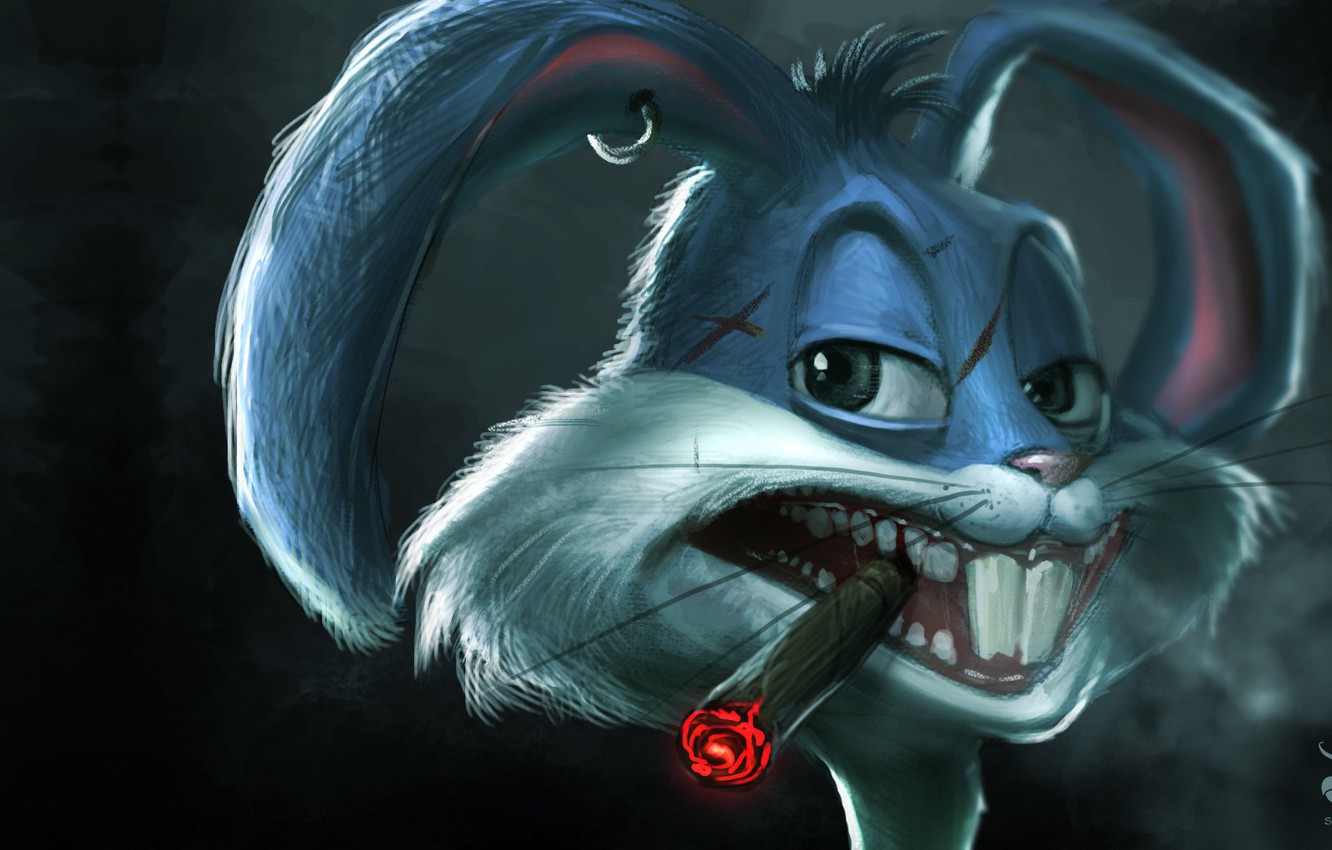 Photo Wallpaper Mood, Hare, Art, 18, You Can Get Irfan, - Обои +18 - HD Wallpaper 