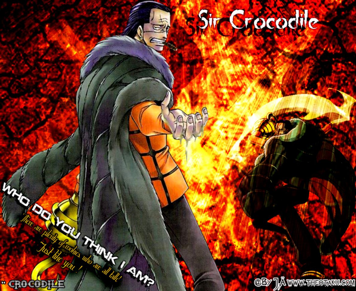 Sir Crocodile Wallpaper One Piece Anime Wallpaper - Cocodrile One Piece - HD Wallpaper 