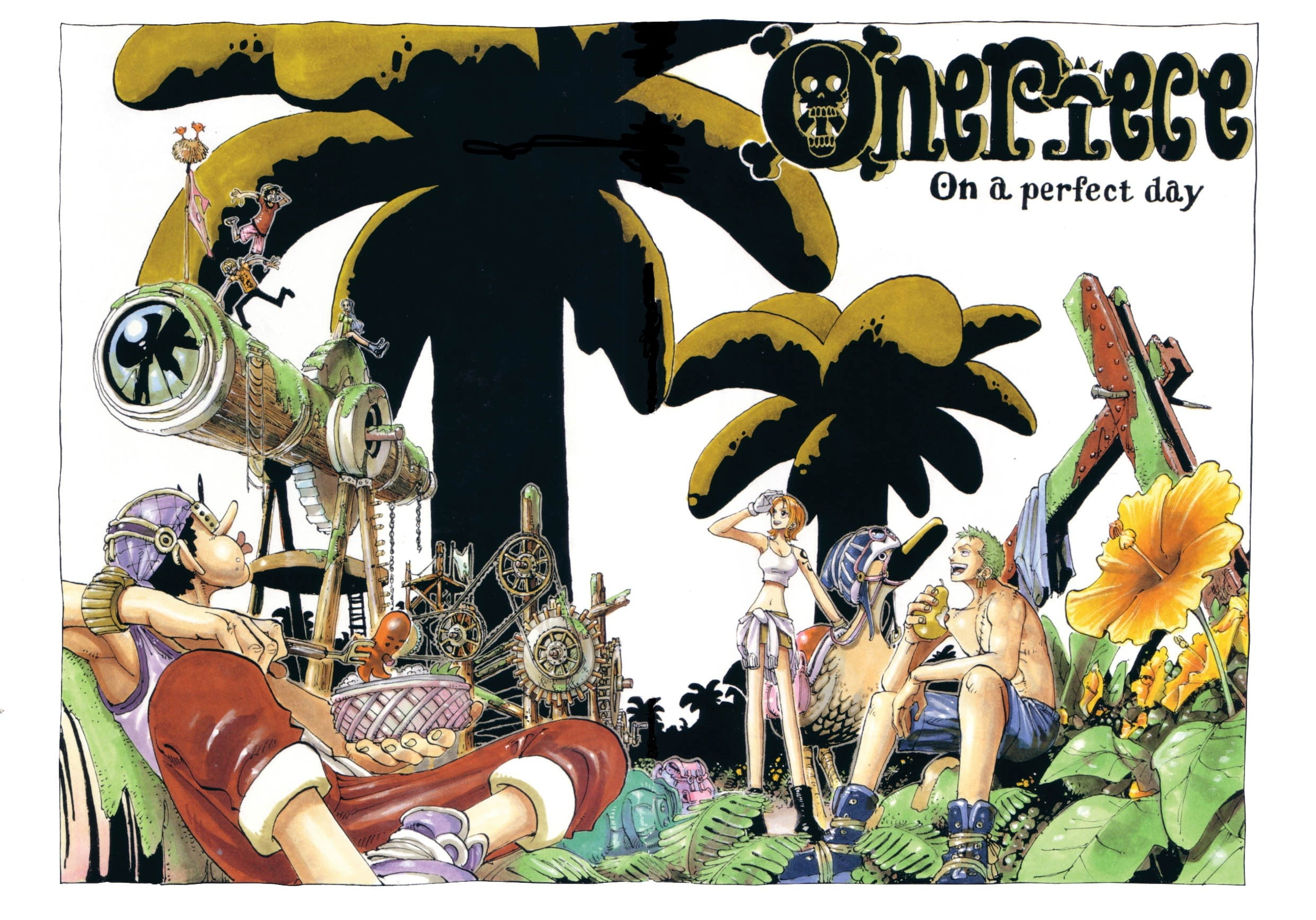 Usopp One Piece Cover Spread - HD Wallpaper 
