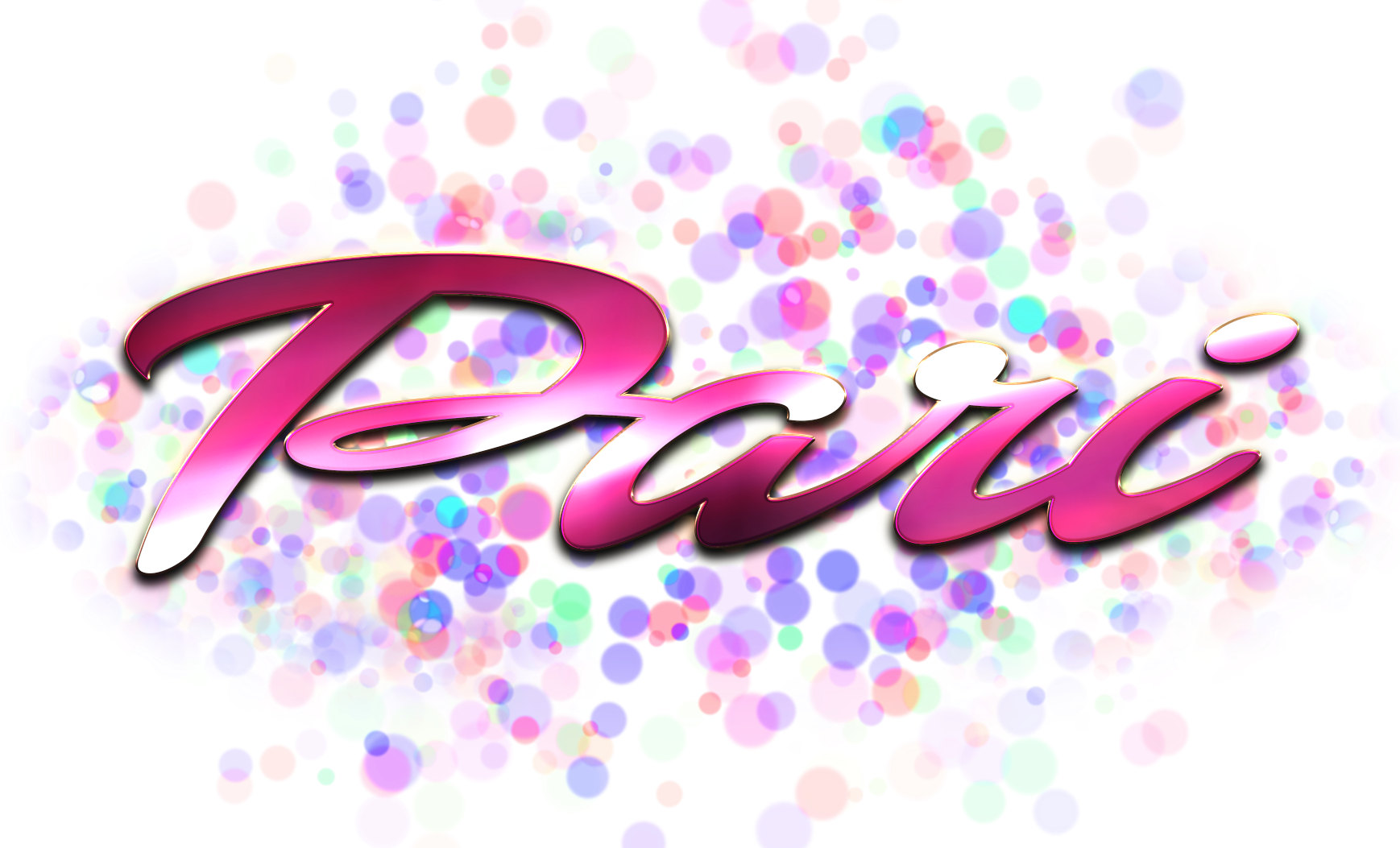 Pari Name Logo Bokeh Png - Olive Name - HD Wallpaper 