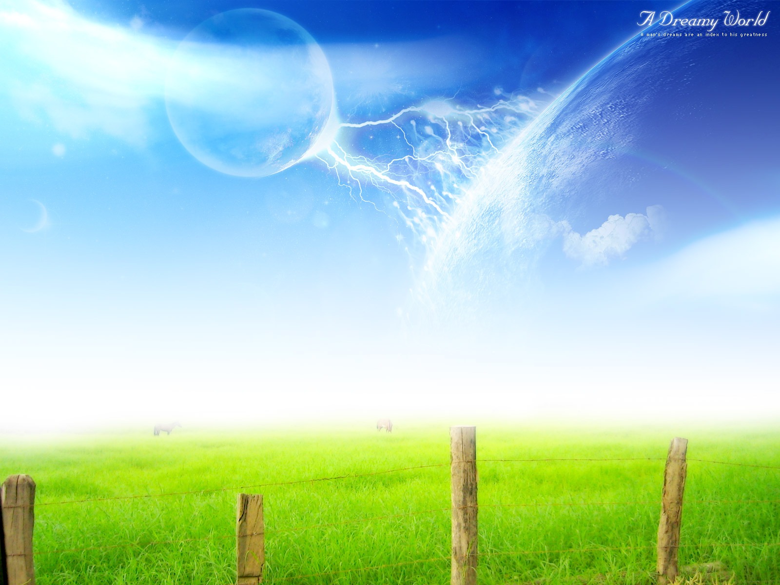 Dreamy World - HD Wallpaper 