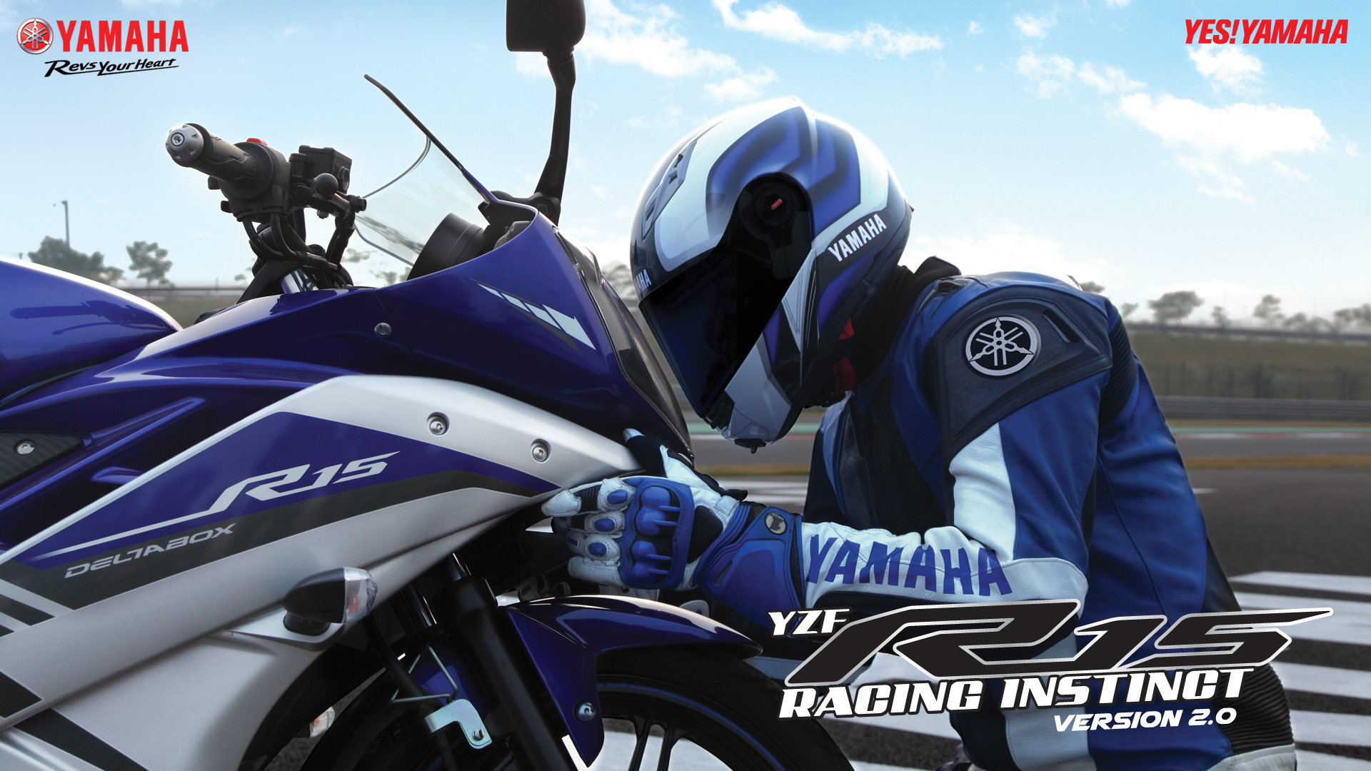 New R15 Image - Blue Yamaha R15 V2 Hd Wallpapers 1080p - 1920x1080 Wallpaper  