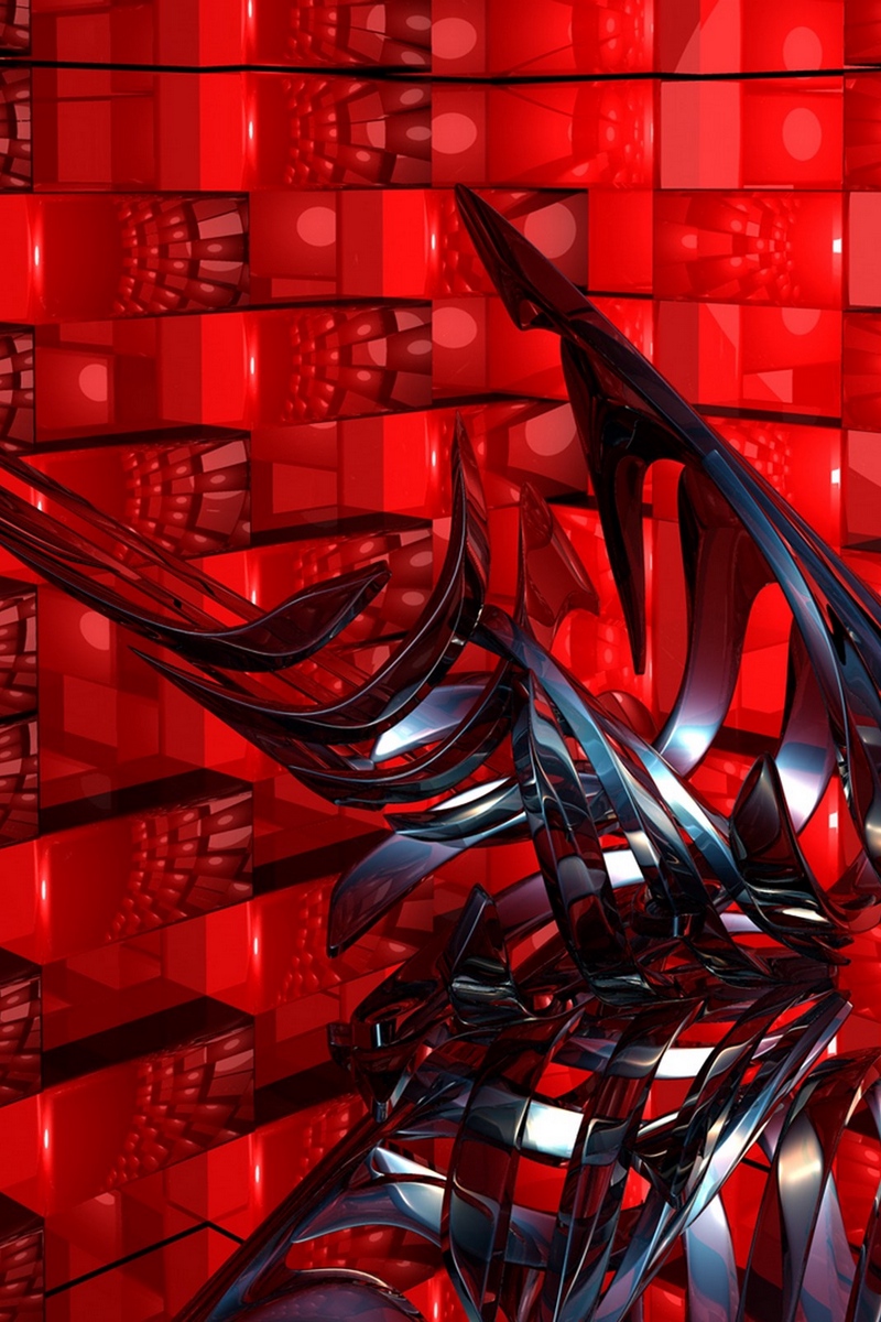 Wallpaper Abstract, 3d, Art - 3d Art Wallpaper Iphone - HD Wallpaper 