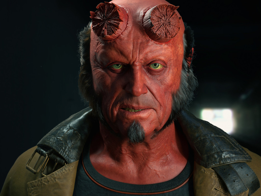 Hellboy Cgi Art Wallpaper - Hellboy 2019 Wallpaper 4k - HD Wallpaper 