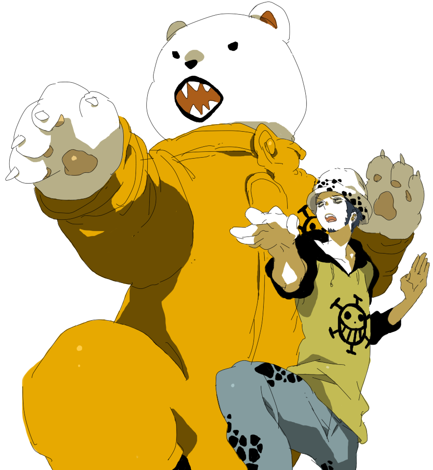 Law Bear One Piece - HD Wallpaper 