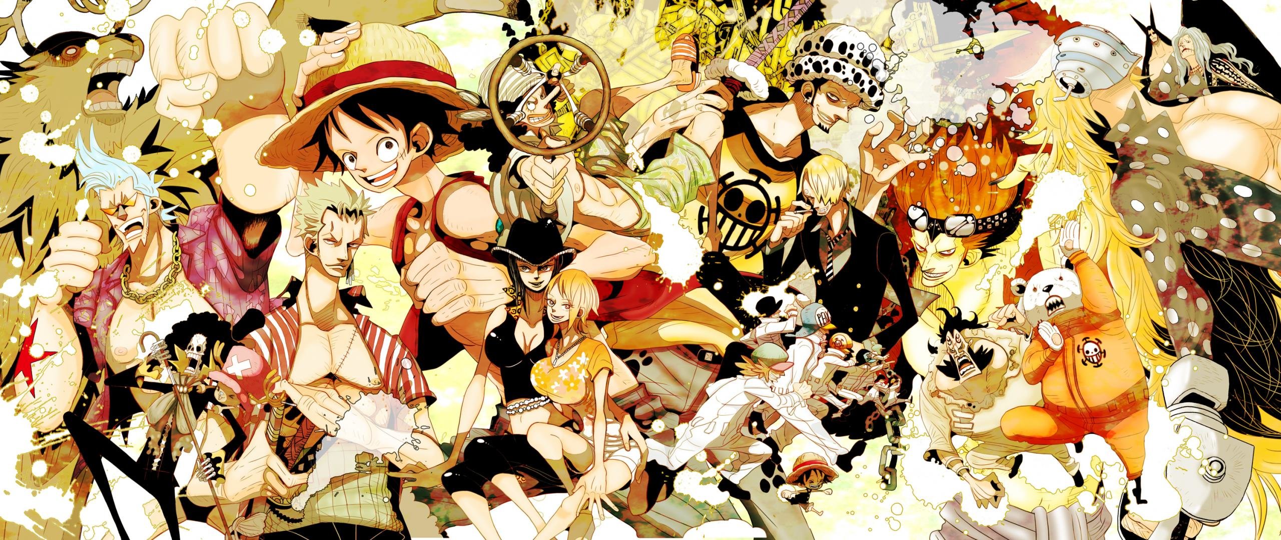 Best One Piece Wallpaper Id - One Piece 2560 X 1080 - HD Wallpaper 