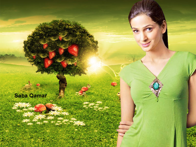 Saba Qamar Beautiful Wallpapers - Saba Qamer Boobs Net - HD Wallpaper 