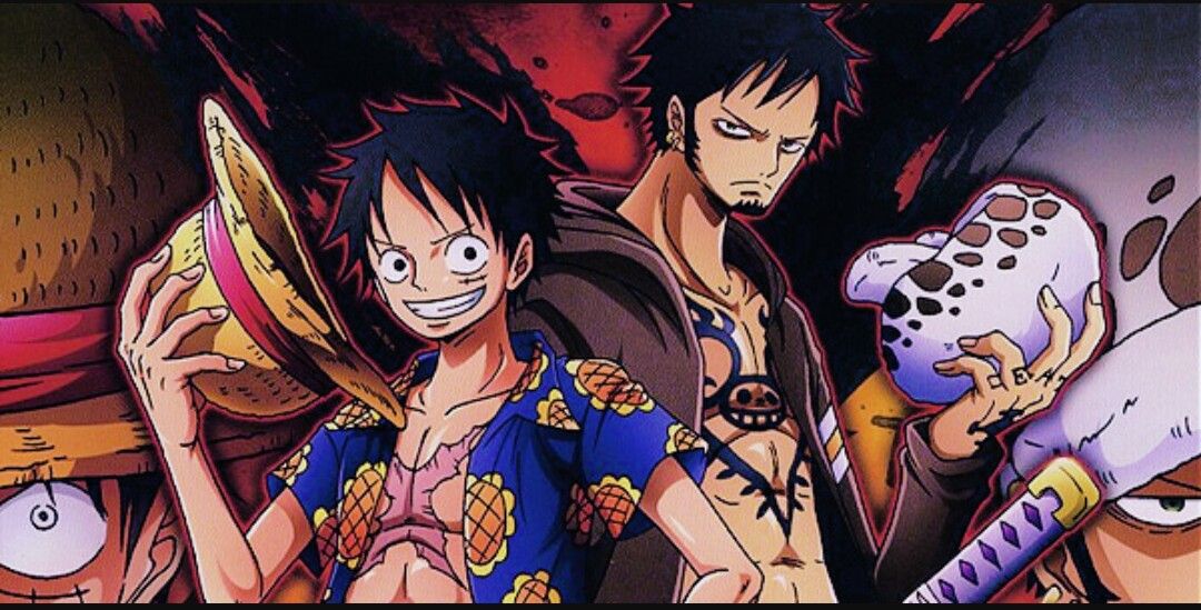 Luffy And Law One Piece - HD Wallpaper 