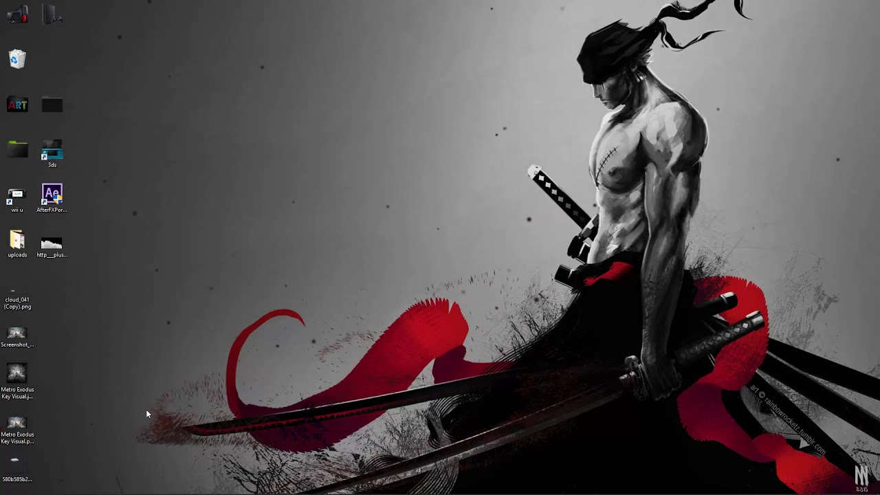 One Piece Hd Zoro - HD Wallpaper 