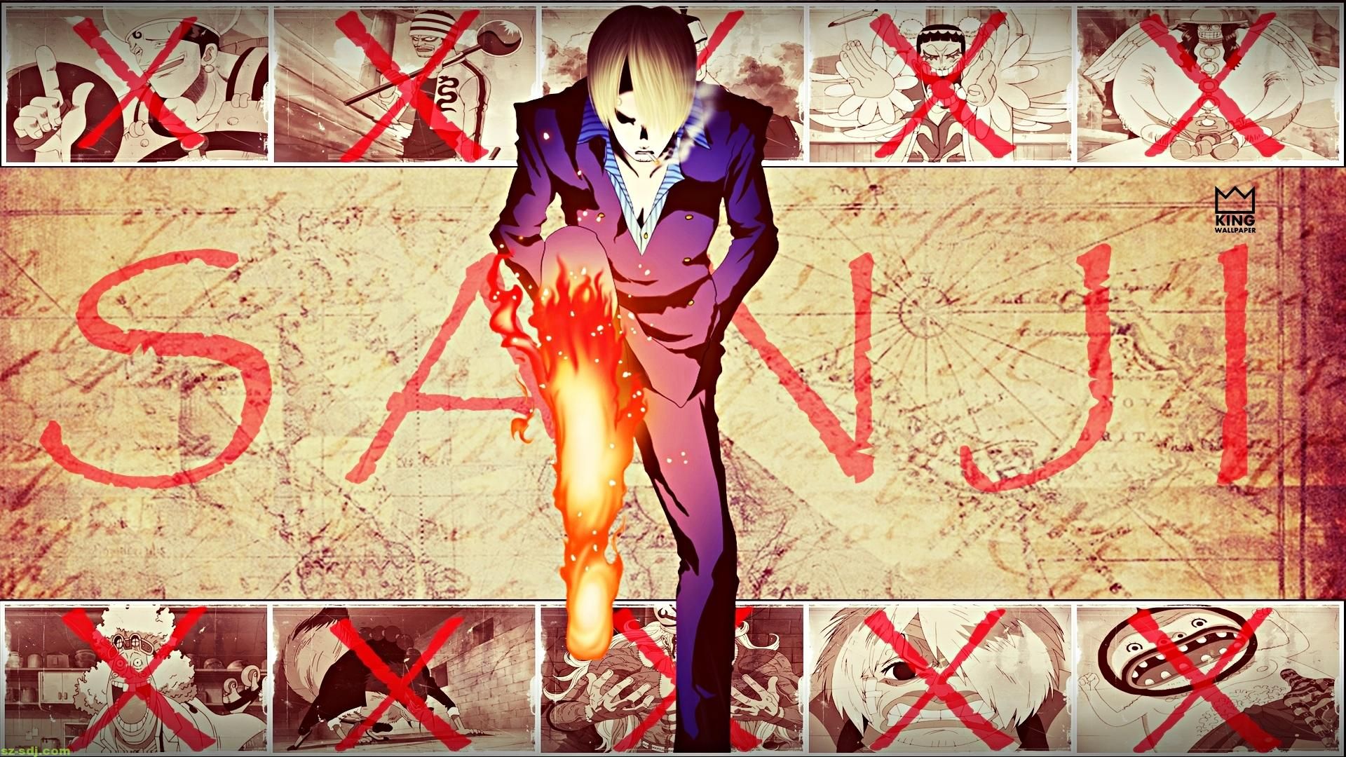 One Piece Wallpapers Sanji - HD Wallpaper 