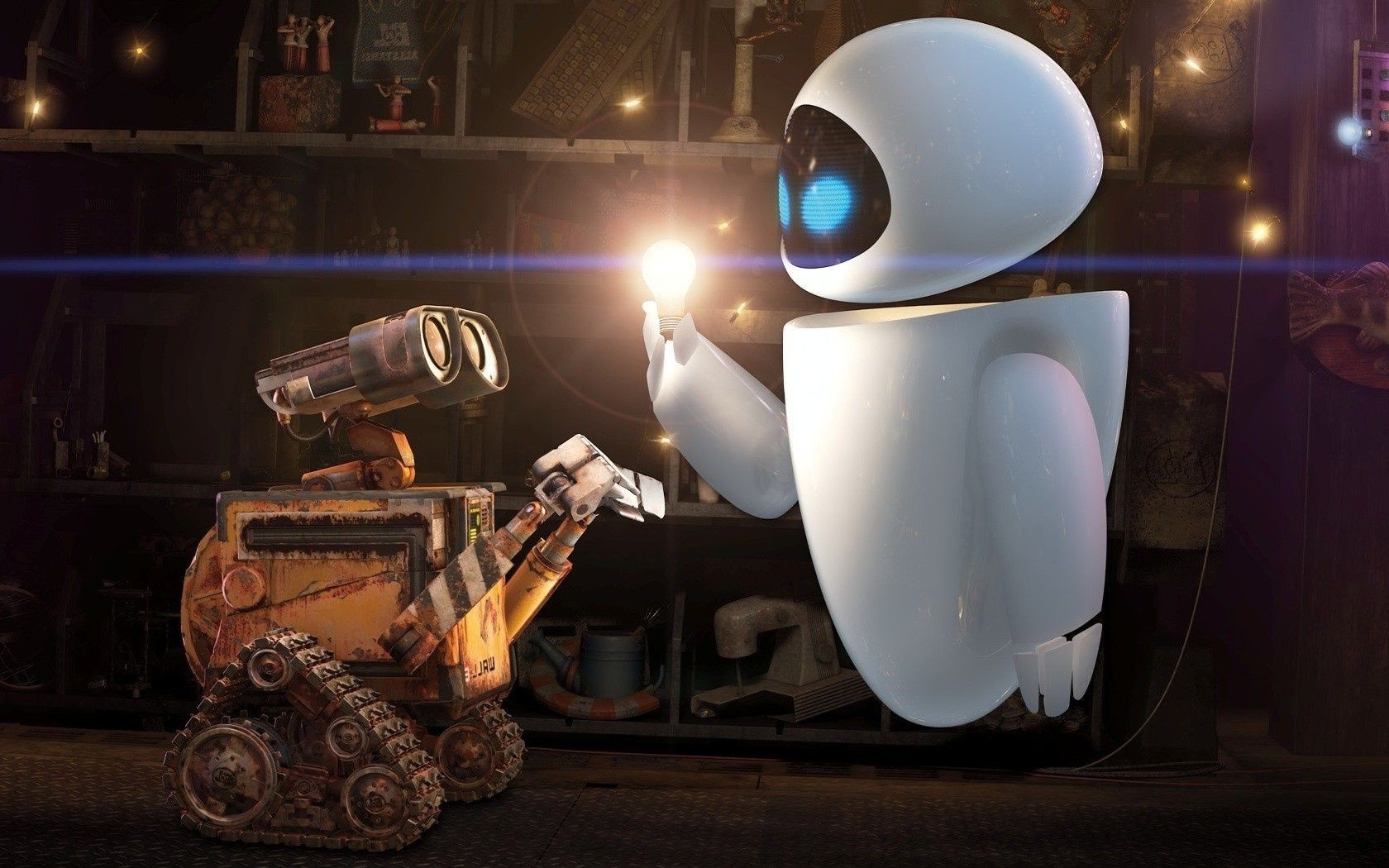 Foreign Cartoons - Wall E Wallpaper Android Hd - HD Wallpaper 