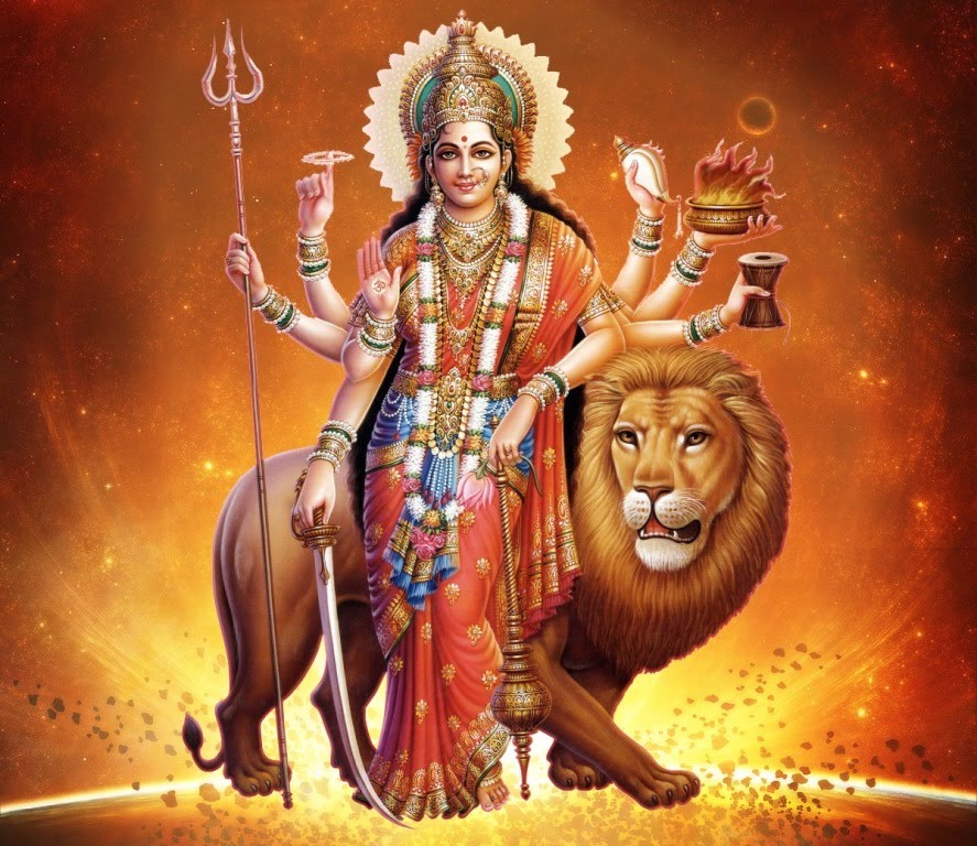 Ma Durga - HD Wallpaper 