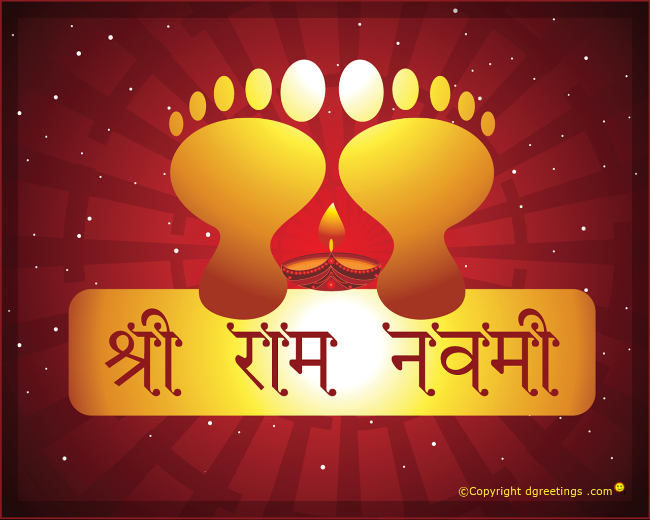 Right Click To Set As Wallpaper - Marathi Of Ram Navmi - HD Wallpaper 