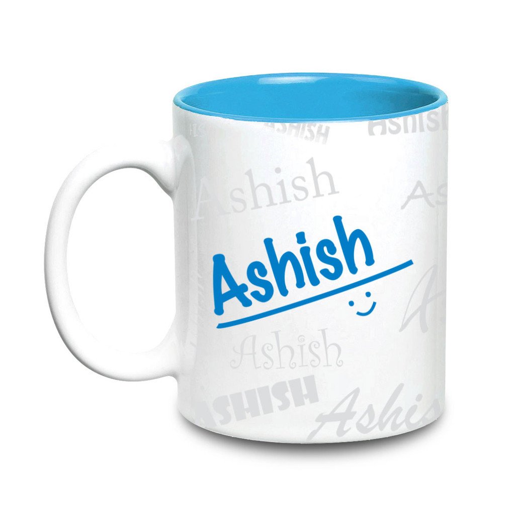 Hot Muggs Me Graffiti Ashish Mug, 350ml, Multicolour - Ankit Name - HD Wallpaper 