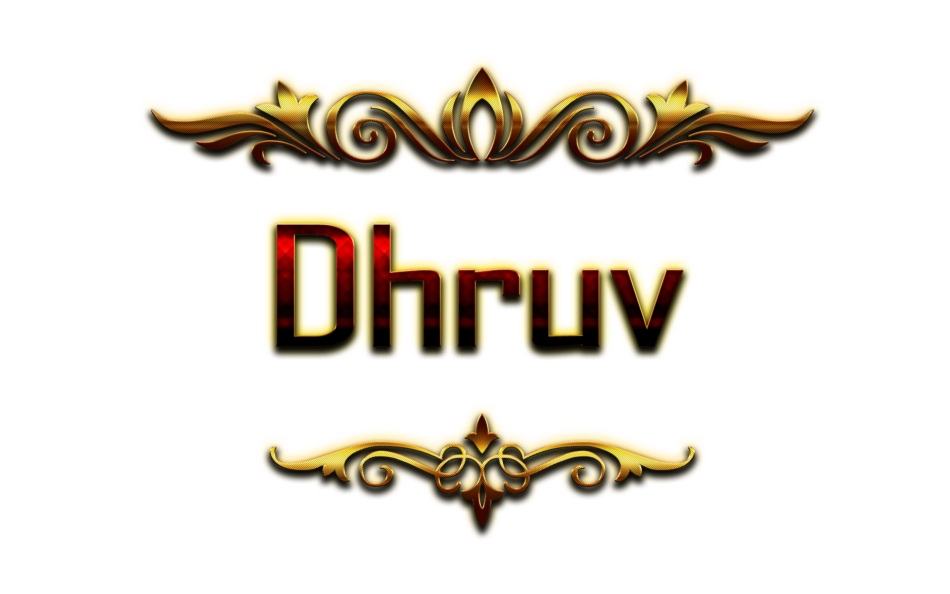 Dhruv Decorative Name Png - Rohit Name - HD Wallpaper 