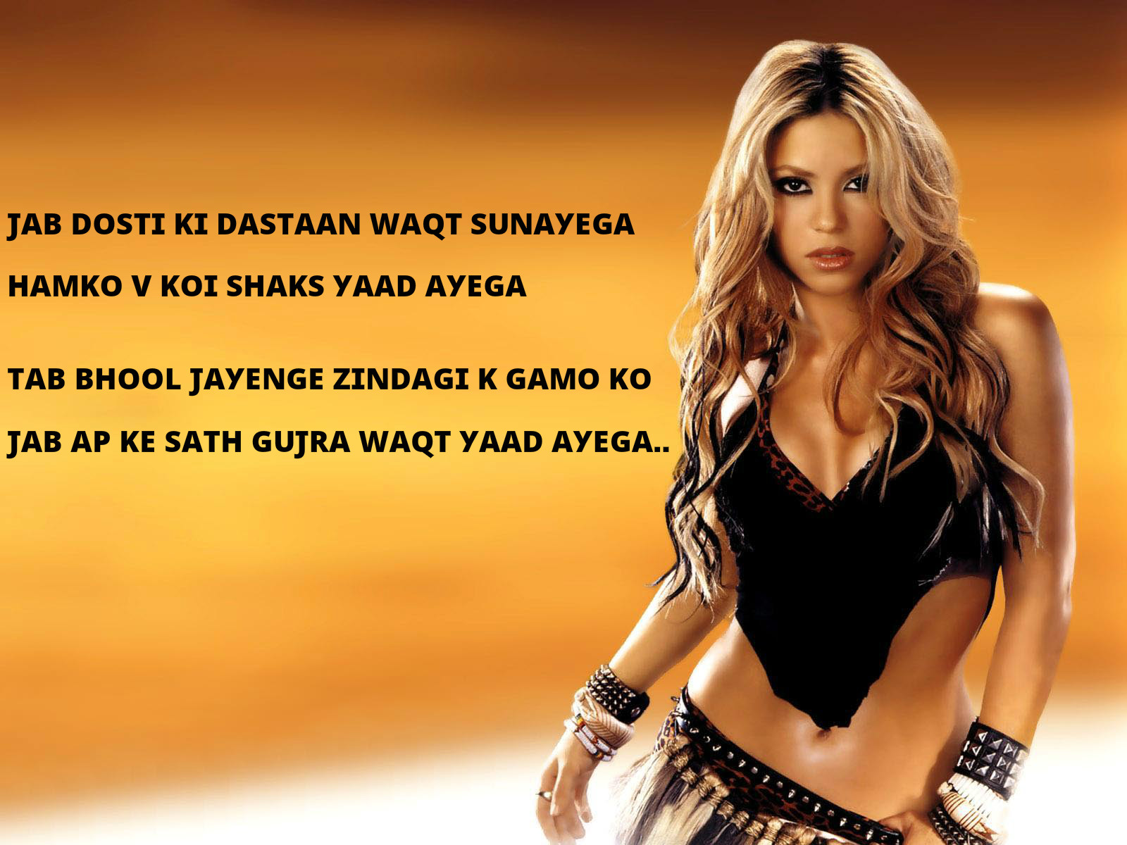 Shakira Wallpaper Hd - HD Wallpaper 