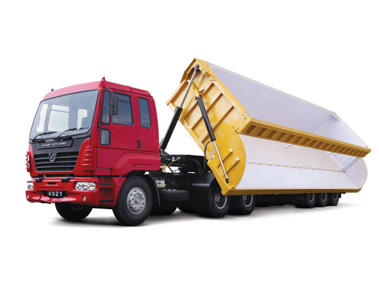Ashok Leyland Truck Image Download - HD Wallpaper 