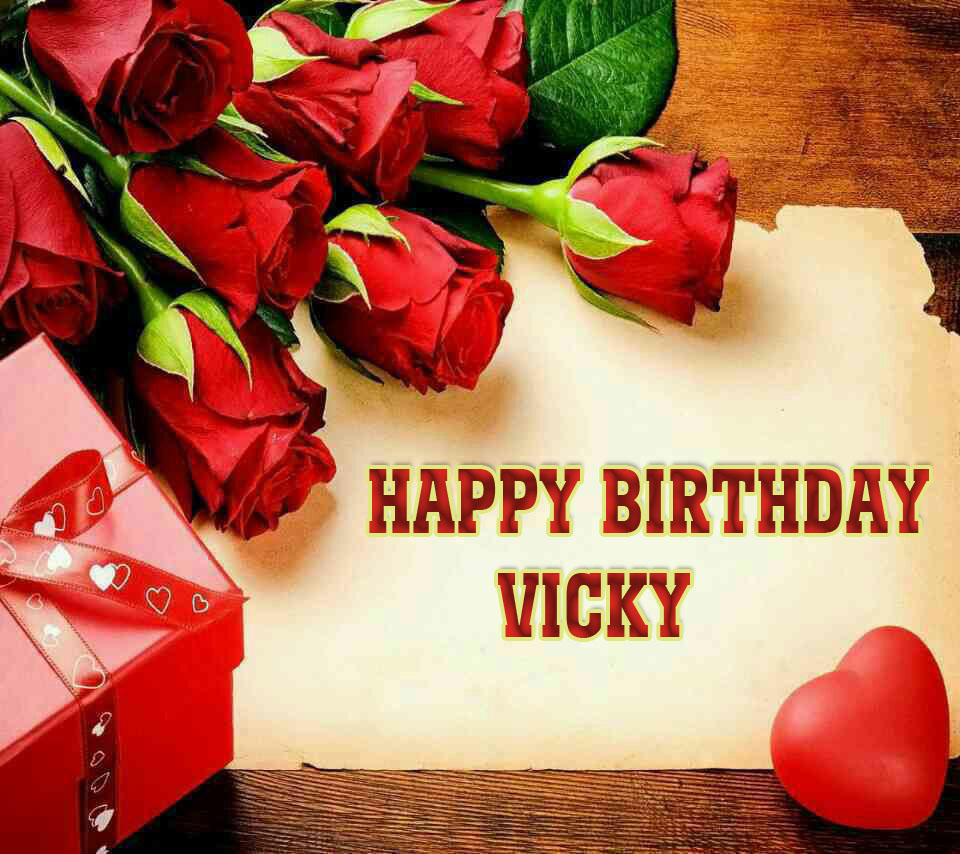 Happy Birthday Vicky Image - Happy Birthday To You Nikita - HD Wallpaper 