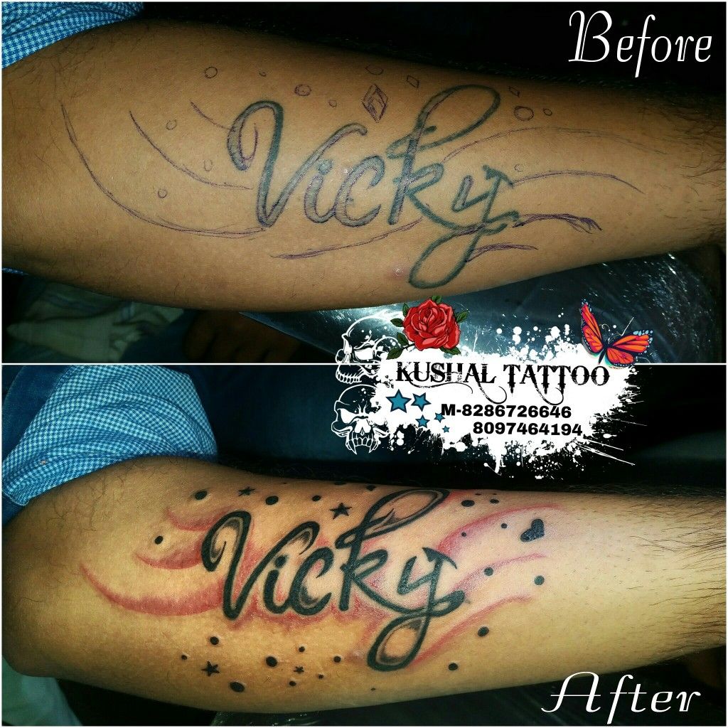 Vicky Name Tattoo On Hand - 1024x1024 Wallpaper 