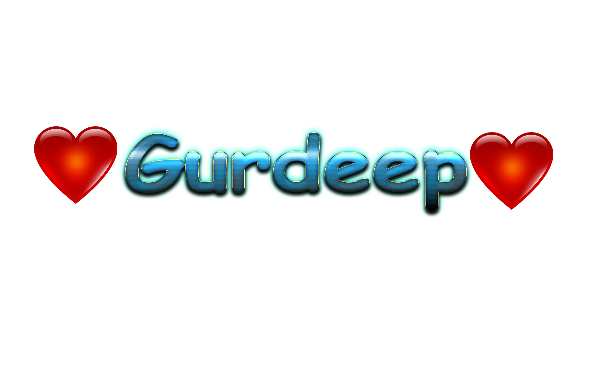 Gurdeep Love Name Heart Design Png - Heart - HD Wallpaper 