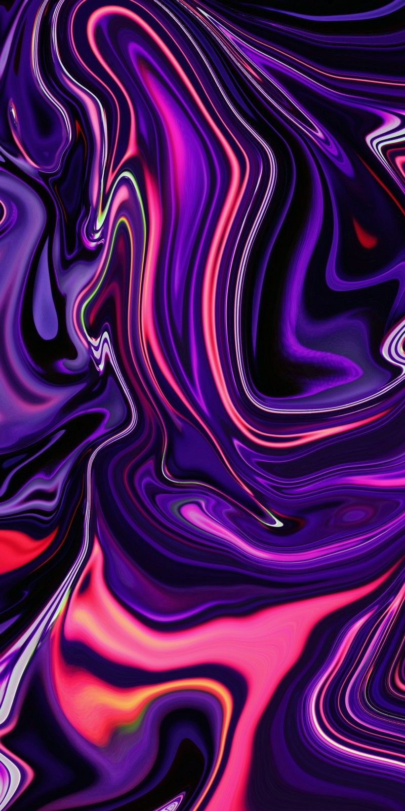 Trippy Purple - HD Wallpaper 