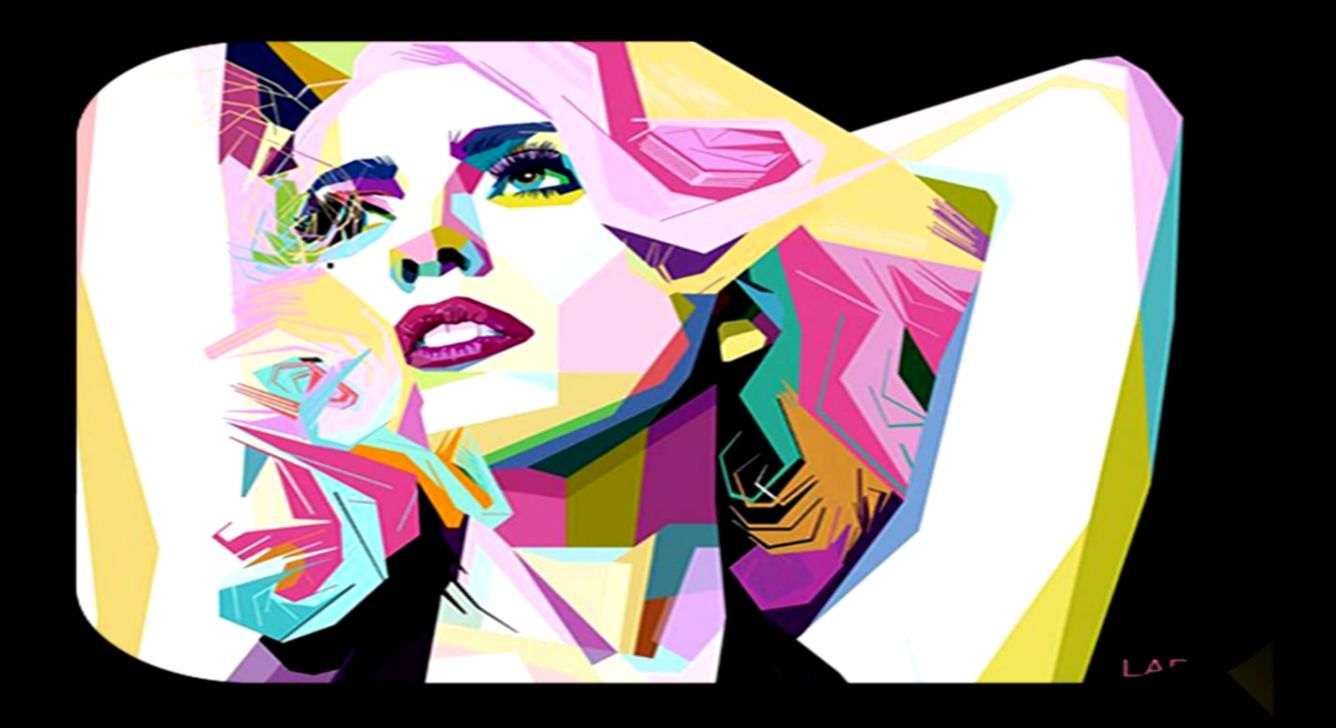 Lady Gaga Wallpapers For Android Apk Download - Wpap Art Lady Gaga - HD Wallpaper 