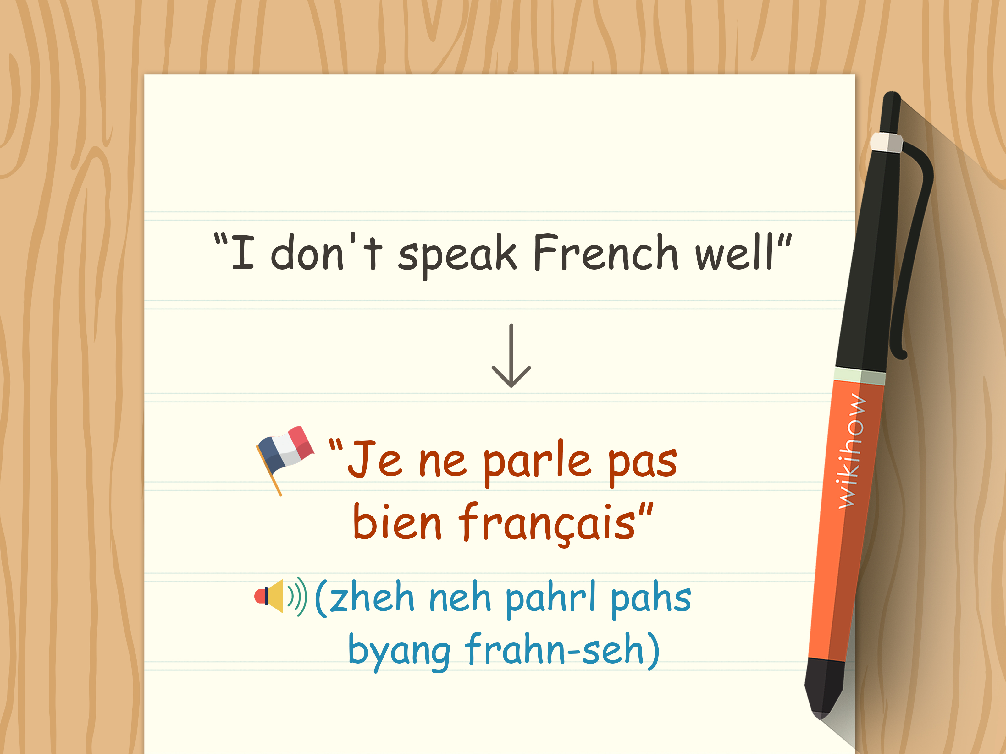 I can speak french