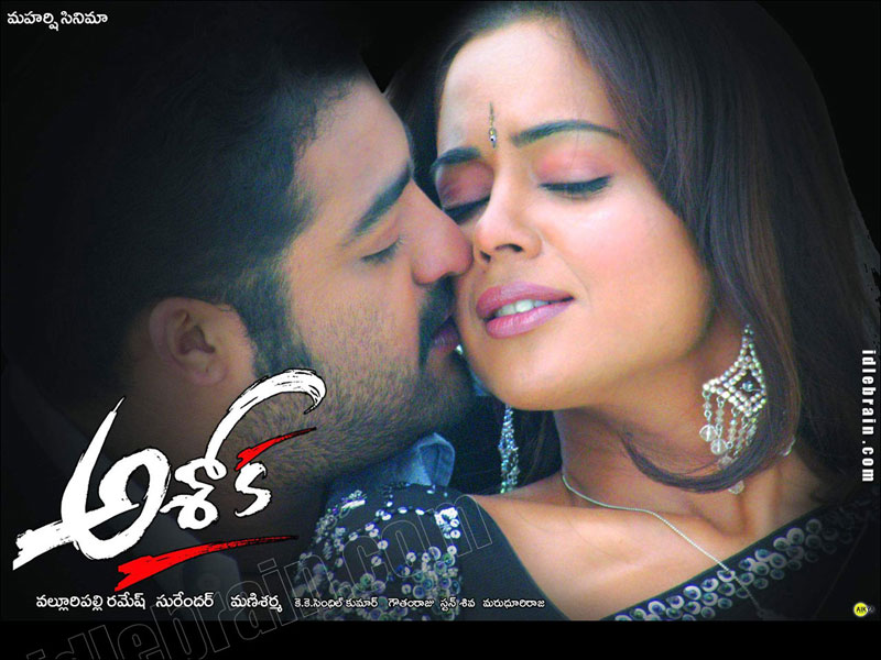 Ashok - Sameera Reddy And Junior Ntr - HD Wallpaper 