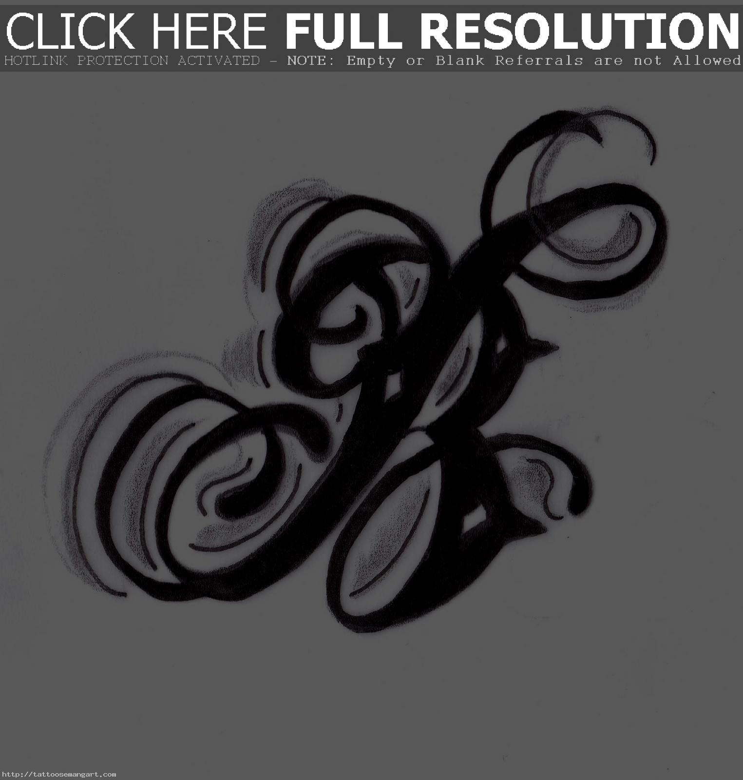 Letter - S - Designs - Tattoos - Warren Street Tube Station - HD Wallpaper 