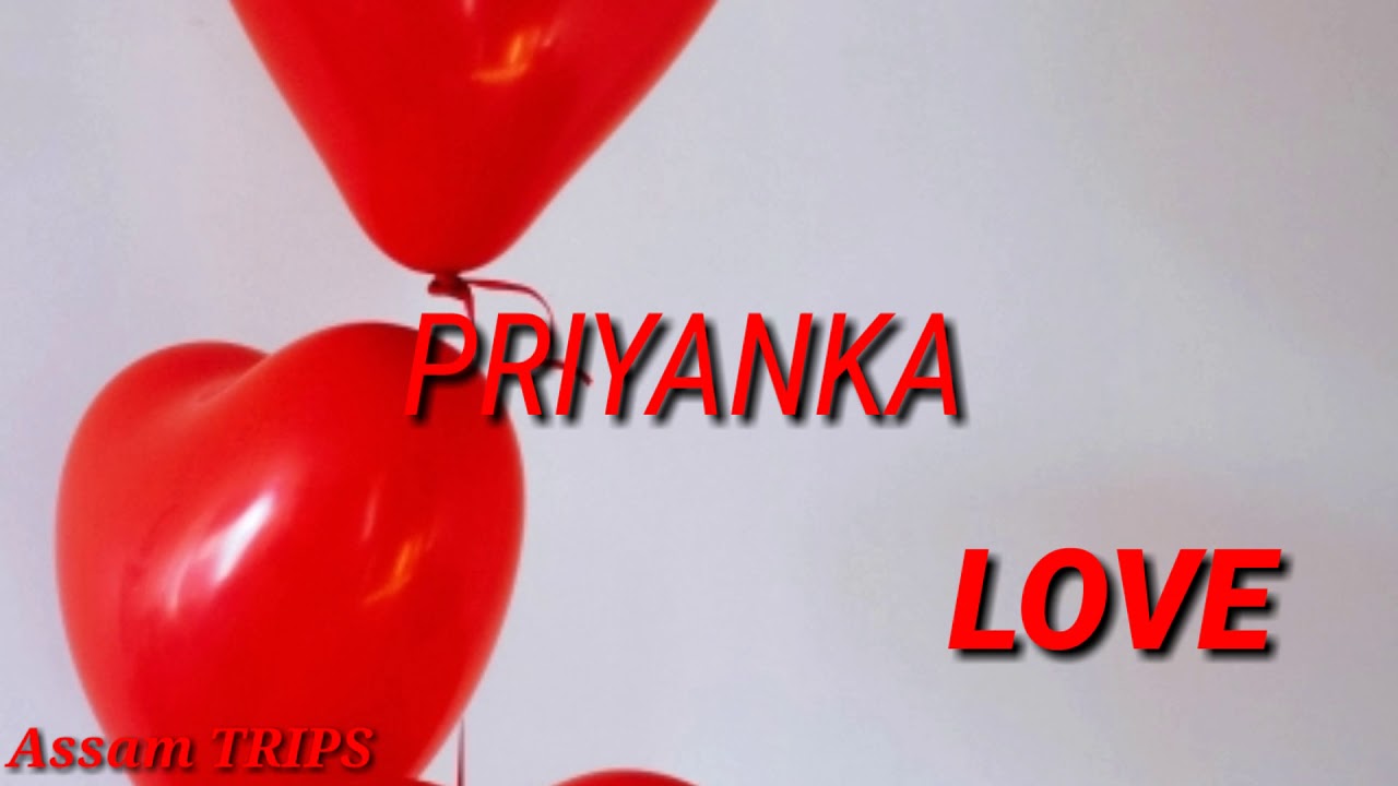 Love You Priyanka Name - HD Wallpaper 