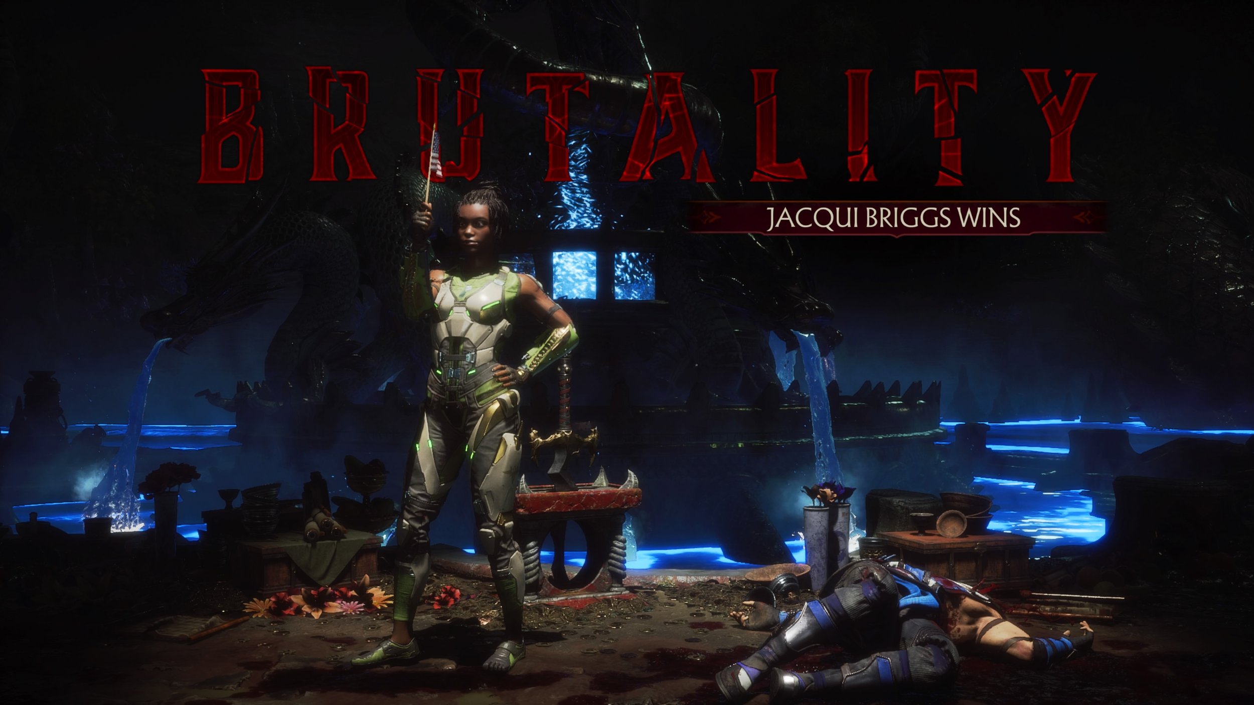 Mortal Kombat 11 Brutality List Jacqui Briggs - Mortal Kombat 11 Brutality - HD Wallpaper 