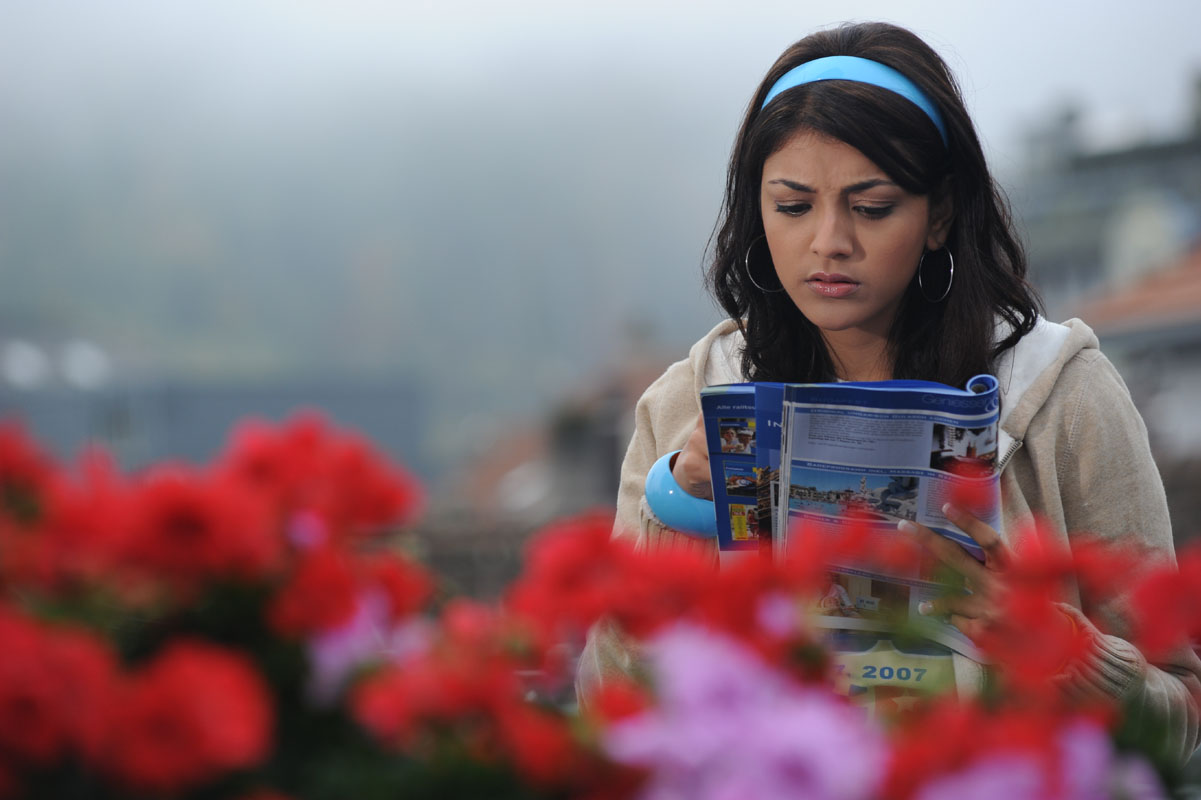 Kajal Aggarwal Reading Books - HD Wallpaper 