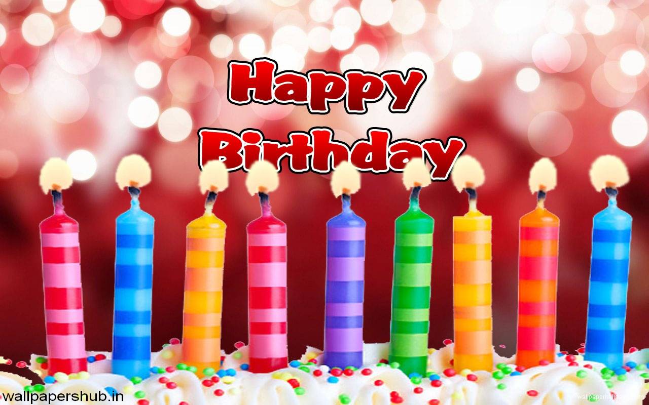Happy Birthday Wallpapers With Name - Bursdag Happy Birthday Gratulerer Med Dagen - HD Wallpaper 