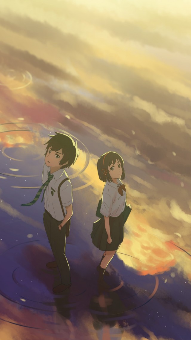 Your Name, Anime, Best Animation Movies - Your Name Anime Hd - HD Wallpaper 