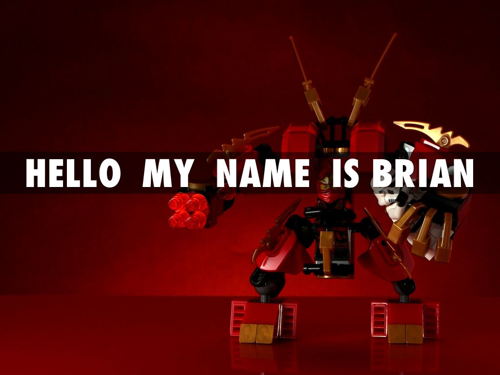 Hello  My  Name  Is Brian - Design My Name Brian - HD Wallpaper 