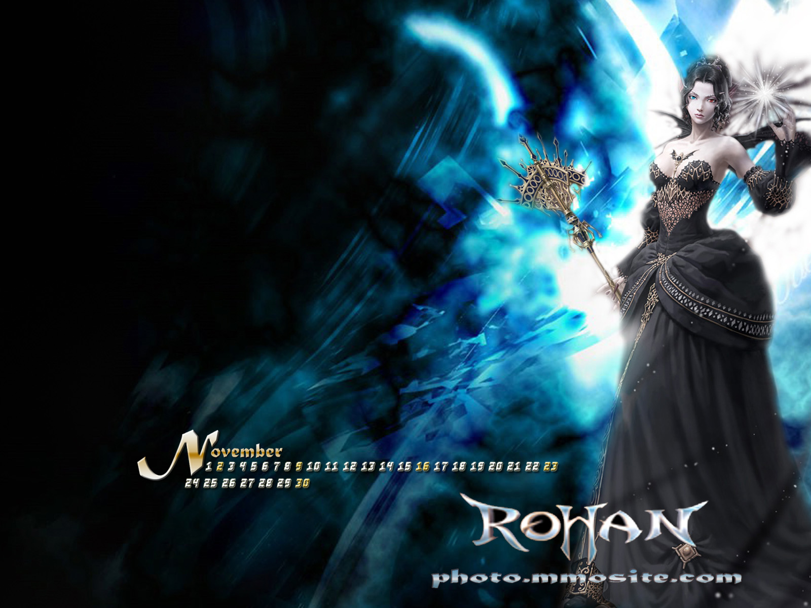 Rohan Online Nov 08 Standard Wallpaper - خلفيات العاب اون لاين - HD Wallpaper 