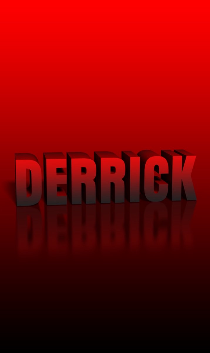 Derrick Name - HD Wallpaper 