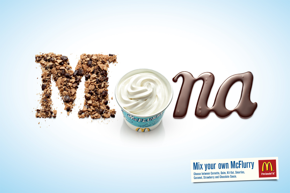 Mona - Ads Typography - HD Wallpaper 