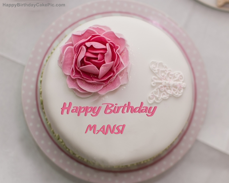 Image Result For Birthday Cake With Name Mansi - HD Wallpaper 