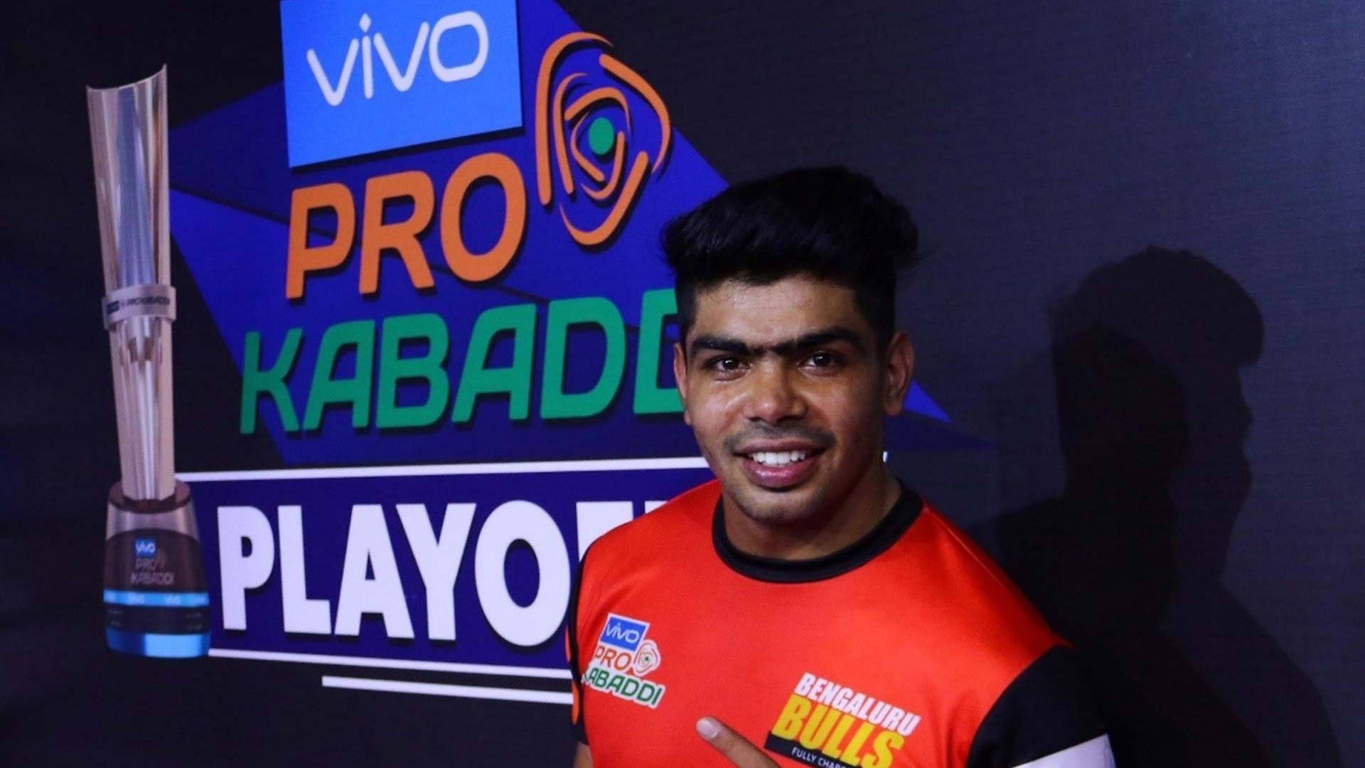Pawan Kumar Sehrawat Kreedon - Playing Pro Kabaddi 2019 - HD Wallpaper 