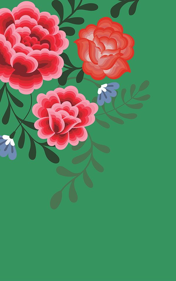 Flores Frida Kahlo Animada - HD Wallpaper 