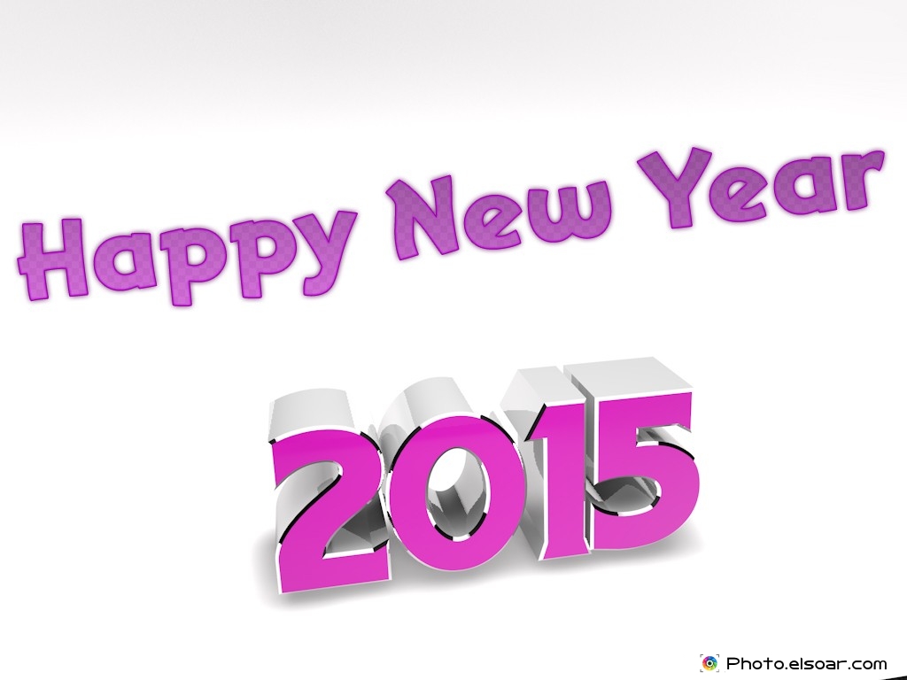 2015 Happy New Year 3d Wallpaper Download - Graphic Design - HD Wallpaper 