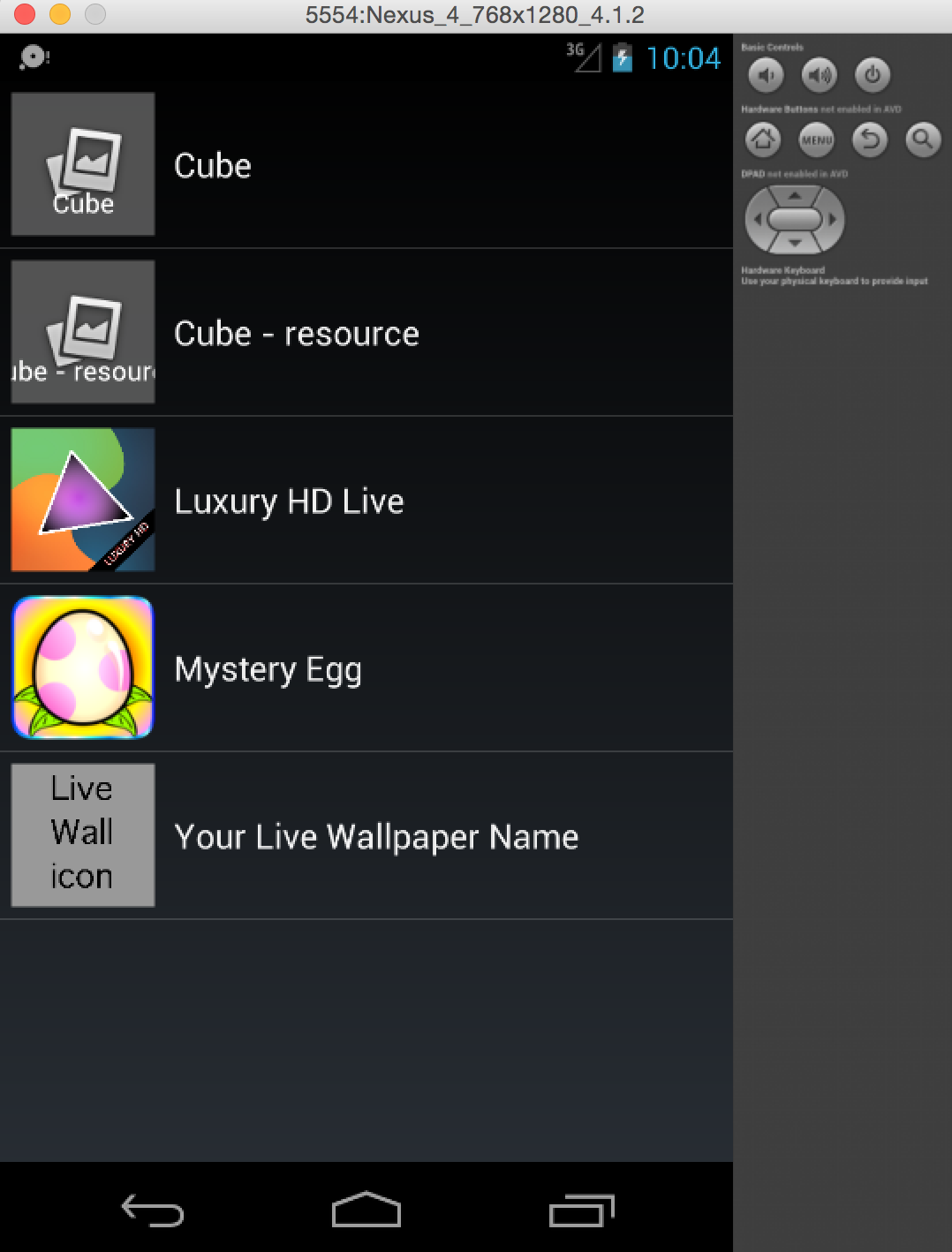 Android Custom Dialog Menu - HD Wallpaper 